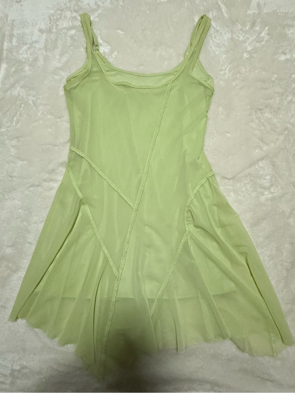 Urban Outfitters Light Lime Slip Dress